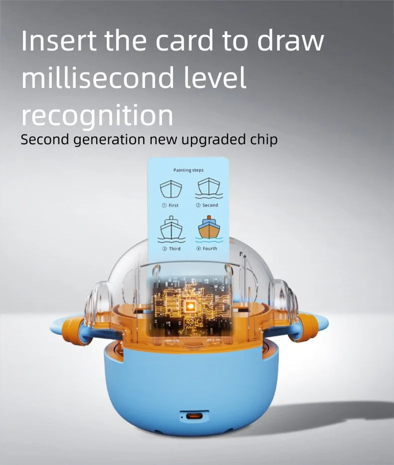 Automatic Intelligent Drawing Robot Enlightenment Intelligent Drawing Robot Teaching Aid Educational Early Childhood Machine Toy