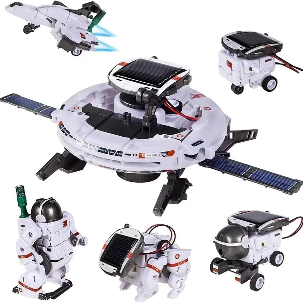 STEM Educational Toys Solar Robot Technology Science Kits Learning Development Scientific Fantasy Toy for Kids Children Boys