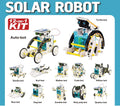 12 in 1 Science Experiment Solar Robot Toy DIY Building Powered Learning Tool Education Robots Technological Gadgets Kit for Kid