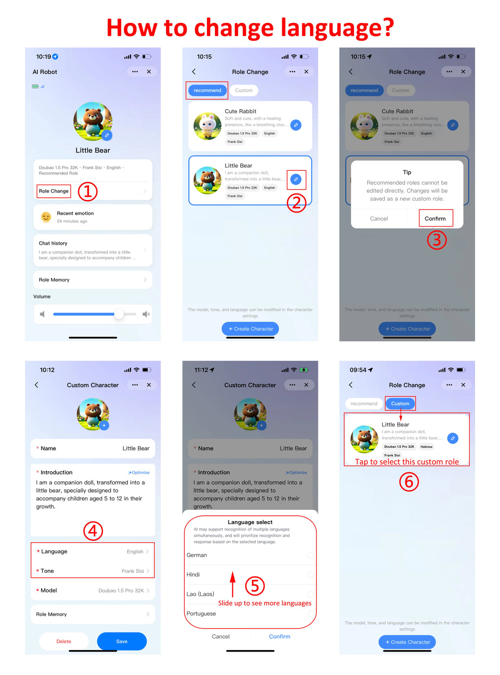 Tuya Smart AI Robot WiFi Early Education Toys for Children.