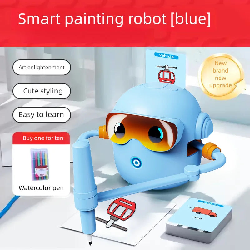 Automatic Intelligent Drawing Robot Enlightenment Intelligent Drawing Robot Teaching Aid Educational Early Childhood Machine Toy
