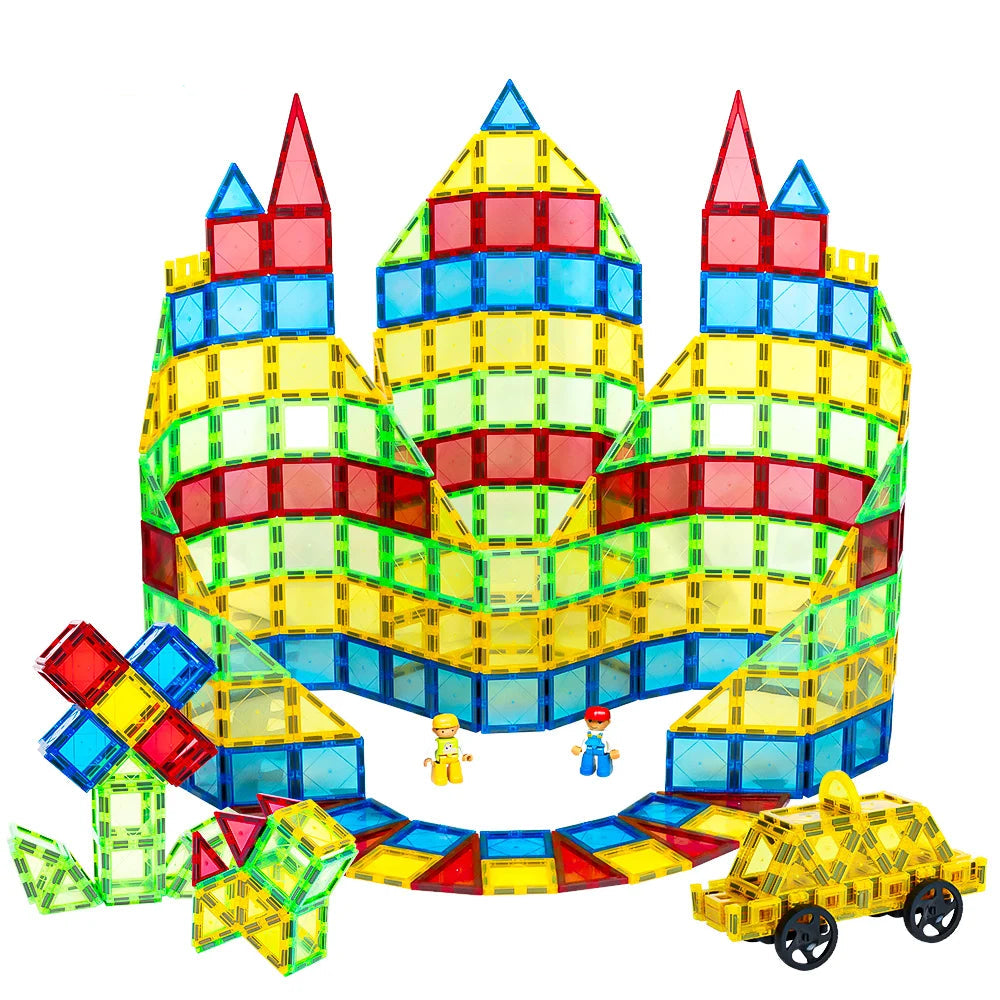 DreamBuilder 3D Magnetic Tiles-the Ultimate Steam Learning Kit (creative & Educational).