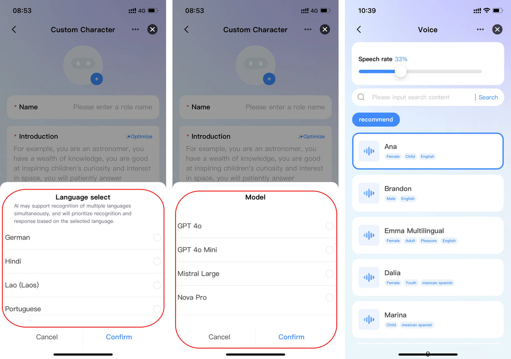 Tuya Smart AI Robot WiFi Early Education Toys for Children.