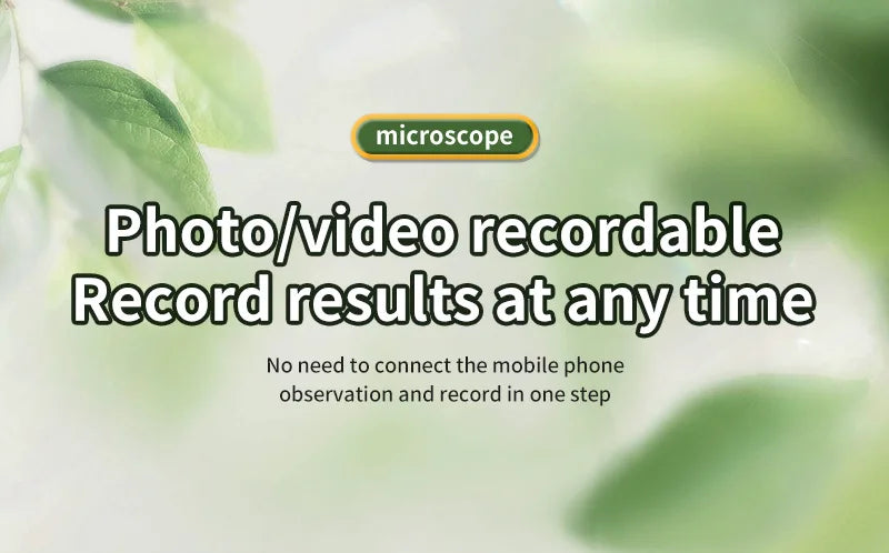 Electron Microscope, Intelligent Portable