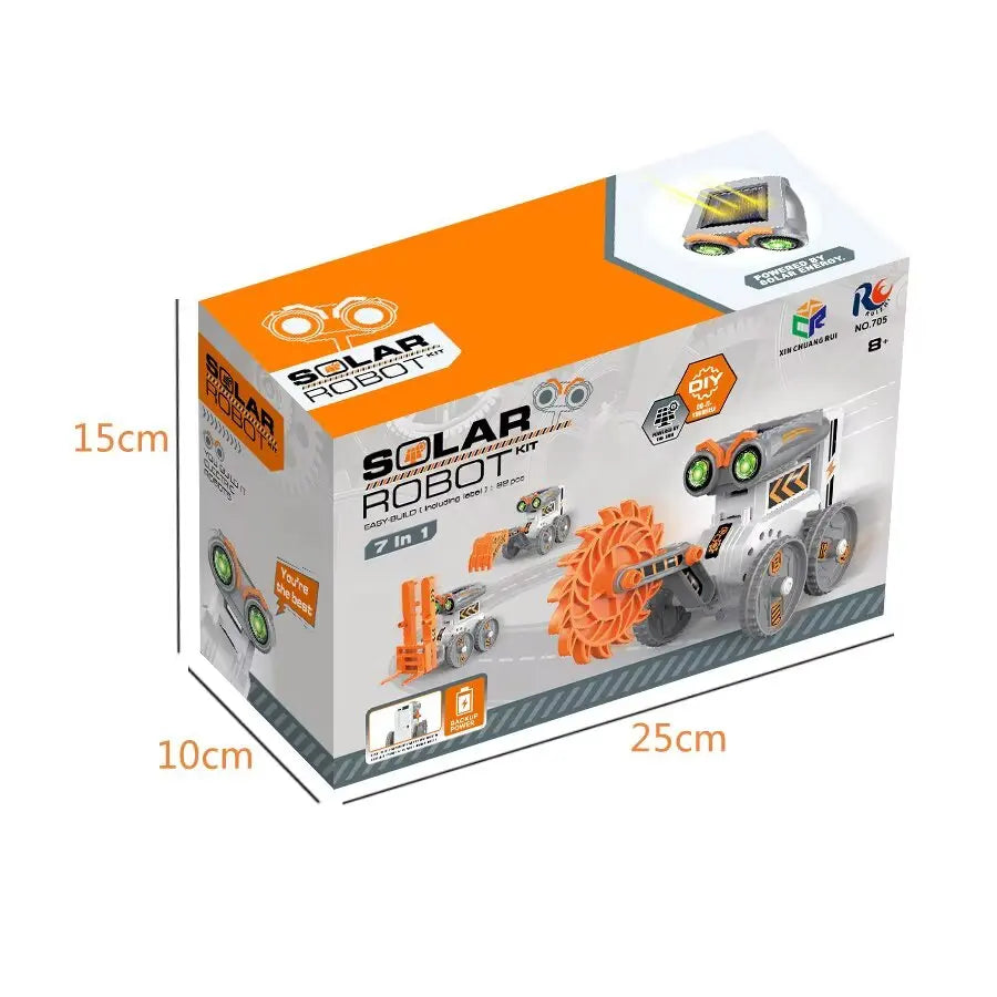 7-in-1 Solar Robot Kit For Kids.