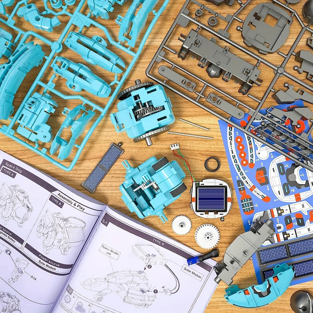 6-in-1 STEM Solar Robot Kit Toys.