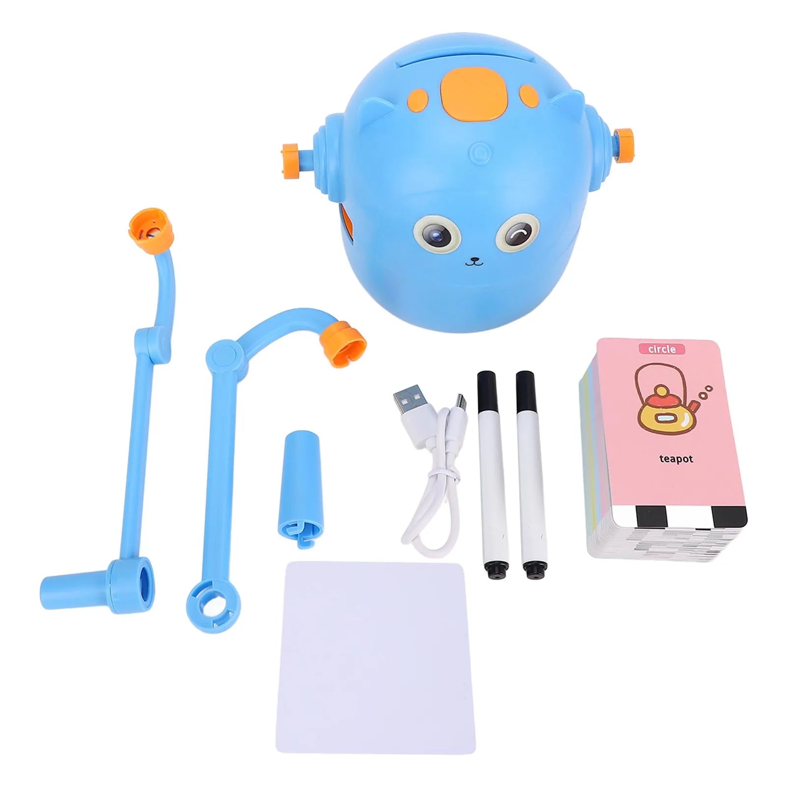 Interactive Educational Drawing Robot for Kids with 100 Cards Automatic Painting Robot Early Education Toy