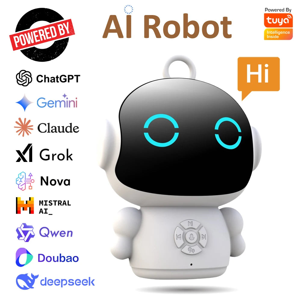 Tuya Smart AI Robot WiFi Early Education Toys for Children.