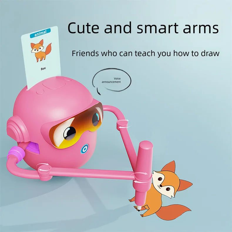 Automatic Intelligent Drawing Robot Enlightenment Intelligent Drawing Robot Teaching Aid Educational Early Childhood Machine Toy