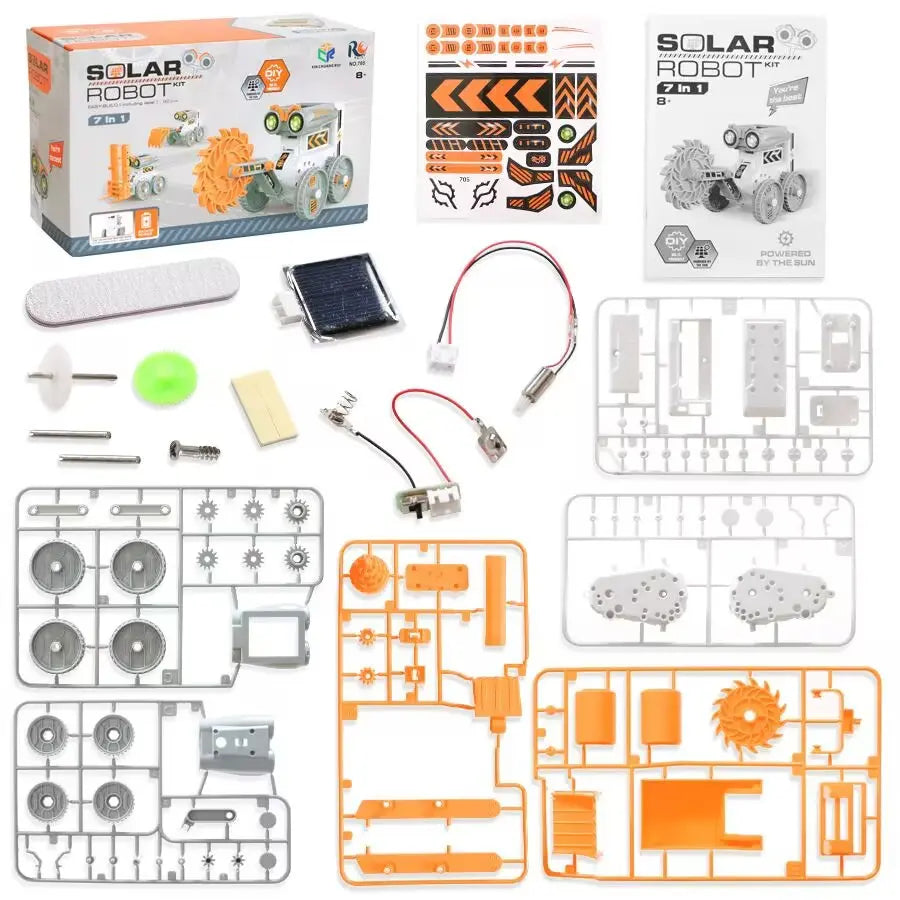 7-in-1 Solar Robot Kit For Kids.